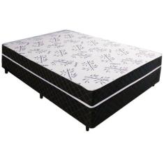 Cama Box Conjugado Casal Ortopédico Branco Bamboo 45x138x188 Ducci - D