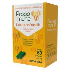 Propomune Extrato Própolis + Vitamina C 60 Caps Maxinutri