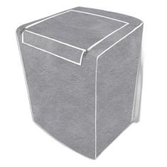 Capa De Máquina De Lavar - Cinza Com Abertura Superior - M - Vida Prat