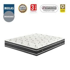 Colchão Queen Molas Ensacadas (28x158x198) - Sp Móveis