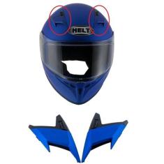 Entrada De Ar Superior Capacete Helt Polar Azul