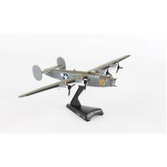 Miniatura aviao daron b-24d liberator pb4y sub hunter 1/163, Verde, Ci