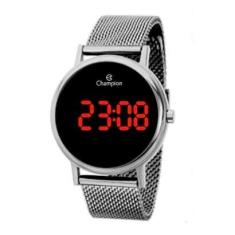 Relógio Champion Prata Digital CH40179T-Feminino