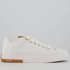 Tênis Coca Cola Daytona Bold Feminino Branco-Feminino