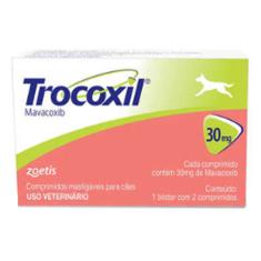 Anti-inflamatório Zoetis Trocoxil de 2 Comprimidos - 30 mg