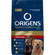 Ração Seca Origens Premium Especial Raças Específicas para Cães Adultos das Raças Labrador e Golden Retriever - 15 Kg