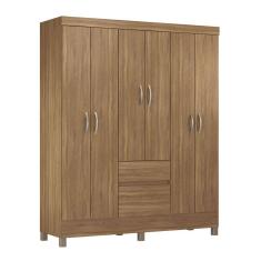Guarda Roupa Casal 6 Portas Flash ll 62920 Amêndola Touch Demóbile