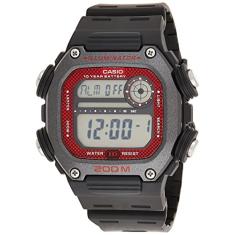 Relógio CASIO masculino digital preto DW-291H-1BVDF