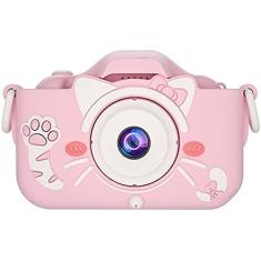 Câmera infantil com capa de silicone, câmera de vídeo para crianças com jogos divertidos, câmera digital infantil com efeitos especiais, bateria recarregável, ideal para meninos e meninas, g