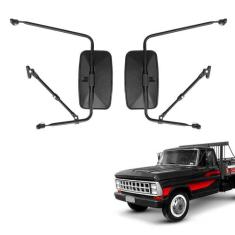 Espelho Retrovisor Ford F4000 Até 1998 Completo 2 Unidades - Fabbof