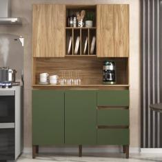 Armário Kit Cozinha com 4 Portas, 3 Gavetas Ac4430 - Decibal