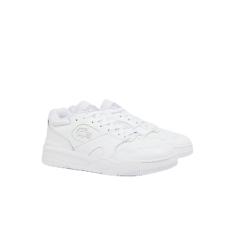 Lacoste Tênis masculino Lineshot, Branco/Branco, 45