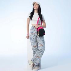 Bolsa mochila transversal  luluca p preto lu2736pt - SEMAX