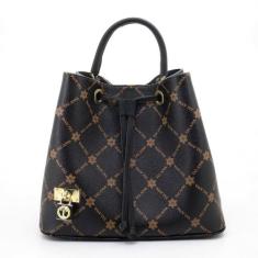 Bolsa Sacola Com Repartição Alça Central E Transversal Ombro - Talassa