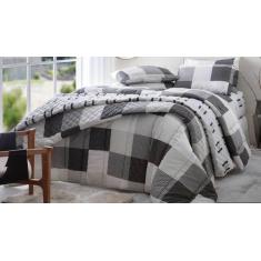 Jogo De Cama Solteiro Lençol Estampado 3 Peças Linnar Sultan