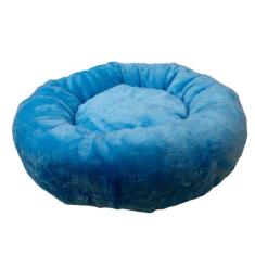 Cama Nuvem Para Cães E Gatos - Azul Claro G