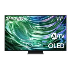 Smart Tv 77 Samsung Ai Big 77s90d Ultra Hd 4k Oled 4k Oled Preto Grafite