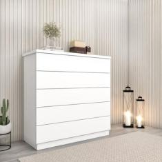 Cômoda 5 Gavetas 86cm Premium - Tcil Móveis