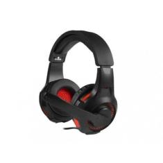 Headset Satellite Ae-363U Multiplataforma Preto E Vermelho
