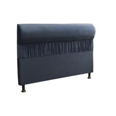 Cabeceira Casal Queen 160cm Para Cama Box Vitória Suede Azul - DS Móve
