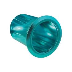 Usipplas Aeroduto 4" Cromado Azul 1091 Plast Cx Som - USIPLAS
