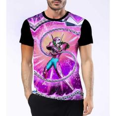 Camisa Camiseta Shun De Andrômeda Cavaleiros Dos Zodiáco 8
