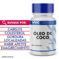 Óleo De Coco 1000Mg - 120 Cápsulas