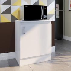 Balcão Multiuso 1 Porta Vitória Branco