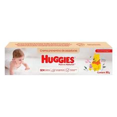 HUGGIES Creme Preventivo De Assaduras Huggies Puro E Natural - 80G