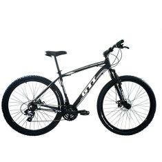 Bicicleta MTB Aro 29 GTI Roma 21 Marchas e Freios a Disco