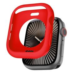 BOTOMALL Compatível com Apple Watch 41 mm Series 9 Series 8 Series 7 Series TPU macio flexível capa protetora fina e leve para iWatch [SEM protetor de tela frontal]