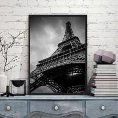 Quadro Decorativo Fotografia Torre Eiffel - Quadros On-line, A3 (45 x 