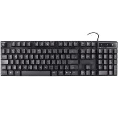 Teclado Gamer Semi Mecânico Multimídia Led Qwerty Anti Ghost