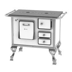 Fogao a Lenha N 0 Branco Sem Tampa Se