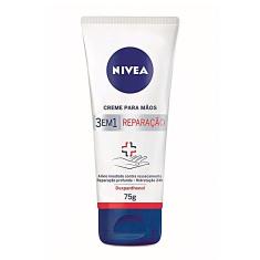 Creme para Mãos Nivea 3 em 1 Reparação 75g
