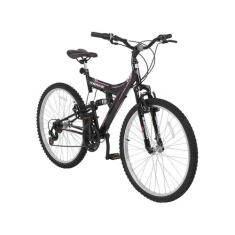 Mountain Bike Aro 26 Track & Bikes Tb 200/Pp - Aço Carbono Freio V-Bra