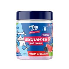 +Mu Pré Treino Exquenta Sabor Amora e Melancia - 300g