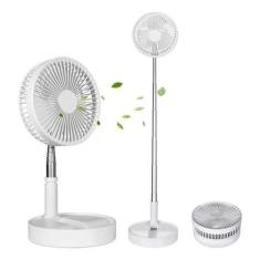 Ventilador Portátil Dobrável, Silencioso E Ajustável Aliviar - Retráti