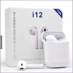 Fone de ouvido Wireless i12 TWS