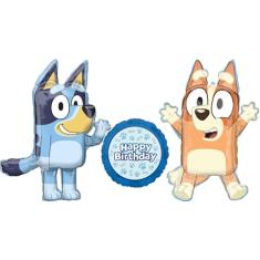 Bluey and Bingo Birthday Party Supplies Balloon Bouquet Decorations
