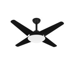 Ventilador De Teto Preto Breeze 4 Pás Silencioso Ventax 220V, 220V