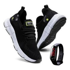 Kit Tênis Fit Xtreme Masculino e Feminino + Relógio Digital Ultra Conf