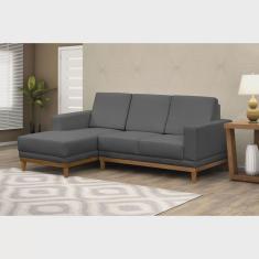 Sofá 3 Lugares com Chaise Lado Direito Cronus