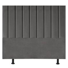 Cabeceira Estofada Cama Box King 195 cm Karla material sintético - Tat