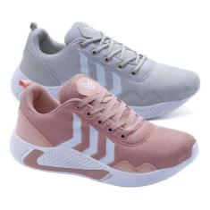 Tênis Feminino Para Academia  - Combo 2 Tênis R-4000 - Dix, 37, Nude, 