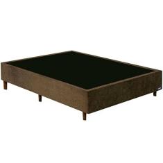Base Cama Box Convencional Gazin Casal 188x138 Suede Liso