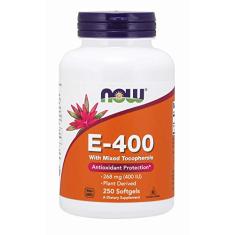 Vitamina E 400 ui (250 softgels) Now Foods