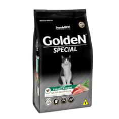 Ração Premier Golden para Gatos Adultos Castrados Frango e Carne 3kg