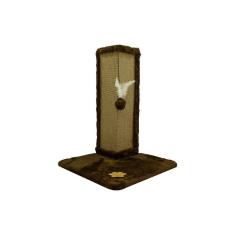 Arranhador Pet Para Gatos Com Base Externa Em Sisal - Café