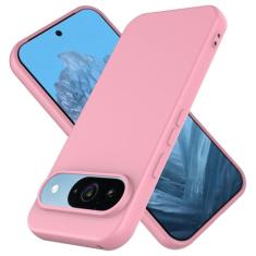 Taneny Capa de silicone para Google Pixel 9/Google Pixel 9 Pro, durável e elegante, testada contra quedas, borracha de gel de silicone macio, ajuste fino, proteção à prova de choque para Google Pixel